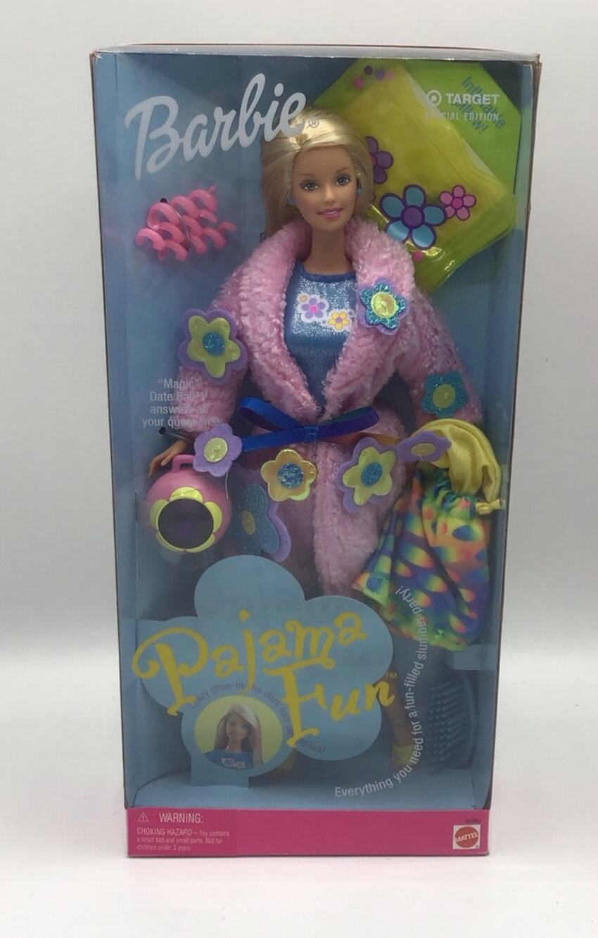 1999 Pajama Fun Barbie Target Special Edition Mattel Vintage 26883 NIB